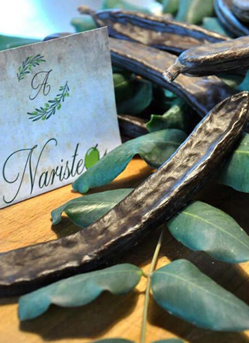 carrube secche disidratate